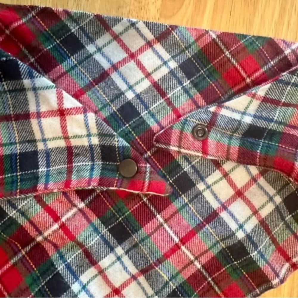 Plaid Dog Bandana Scarf